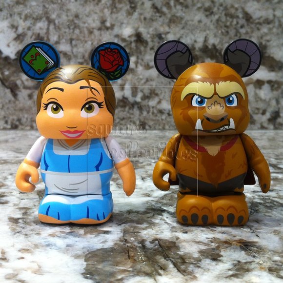 Disney Parks Beauty and the Beast Vinyl Figure Vinylmation Set Series 1 Belle - Picture 2 of 12